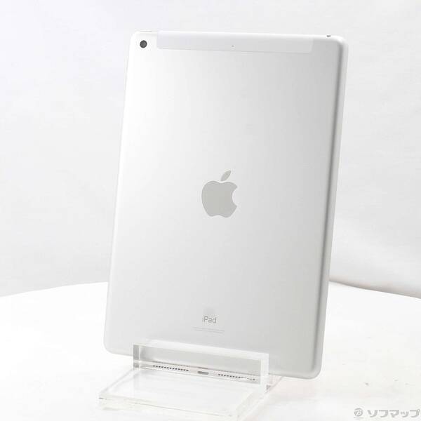 【中古】Apple(アップル) iPad 第9時人 64GB しろがね色 MK493J／A SoftBank鍵を掛ける取りけすSIM無償性 【349-ud】