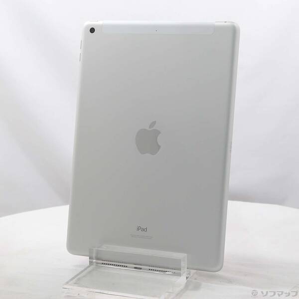 【中古】Apple(アップル) iPad 第9時人 64GB しろがね色 MK493J／A SoftBank鍵を掛ける取りけすSIM無償性 【352-ud】