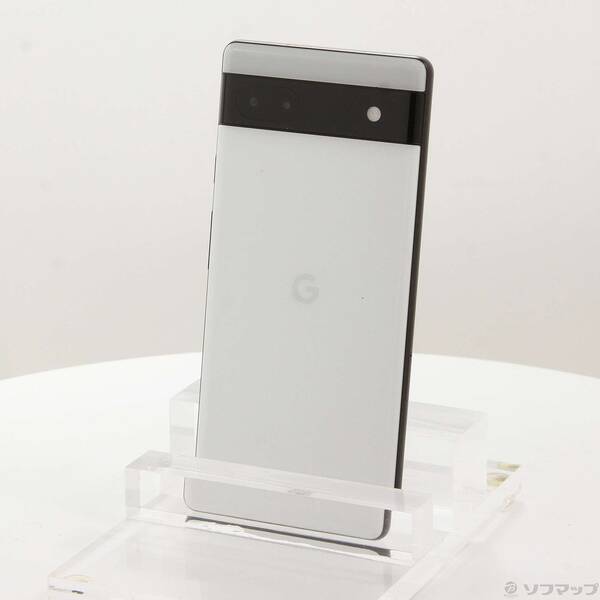 【中古】GOOGLE(グーグル) Google Pixel 6a 128GB チョーク GB17L au SIMフリー 【269-ud】