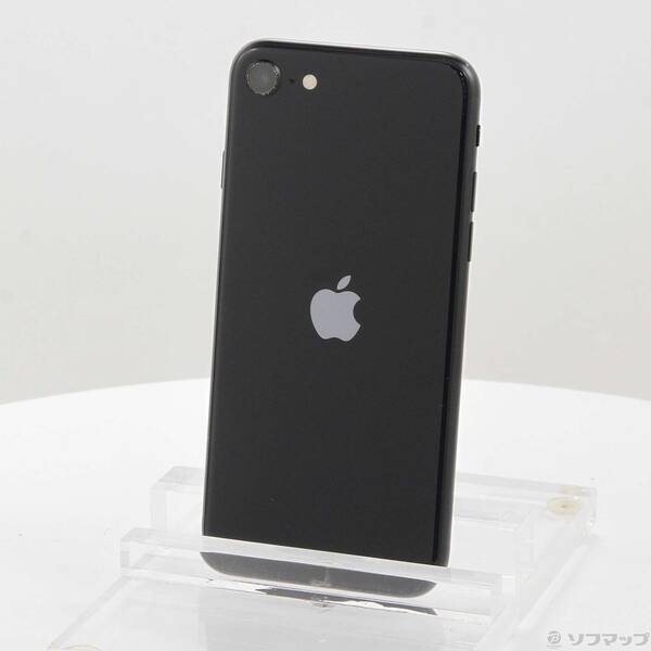 【中古】Apple(アップル) iPhone SE 第3世代 64GB ミッドナイト MMYC3J／A SIMフリー 【269-ud】