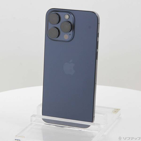 【中古】Apple(アップル) iPhone15 Pro Max 512GB ブルーチタニウム MU6X3J／A SIMフリー 【262-ud】 83,452円