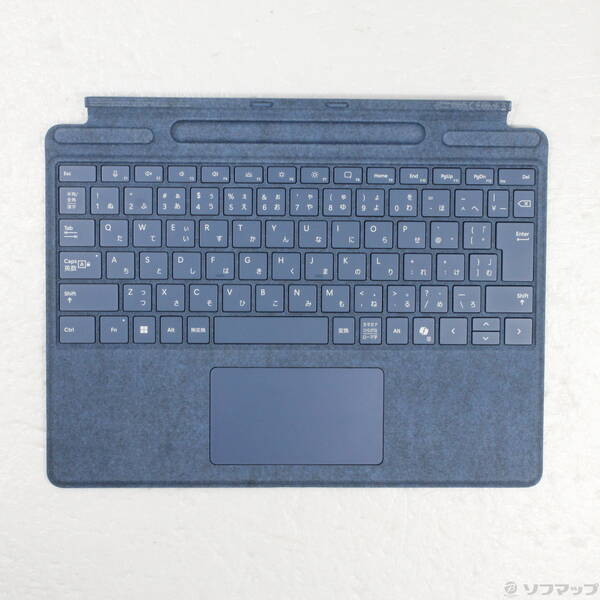 【中古】Microsoft(マイクロソフト) 〔見せびらかす品〕 Surface Pro 13in 鍵盤 (書き込み納める付き添い人／か細い書き込み付き添い人) サファイア EP2-00101 【377-ud】