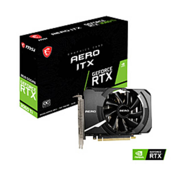 【中古】MSI(エムエスアイ) GeForce RTX 3060 Ti AERO ITX 8G OC LHR 【262-ud】