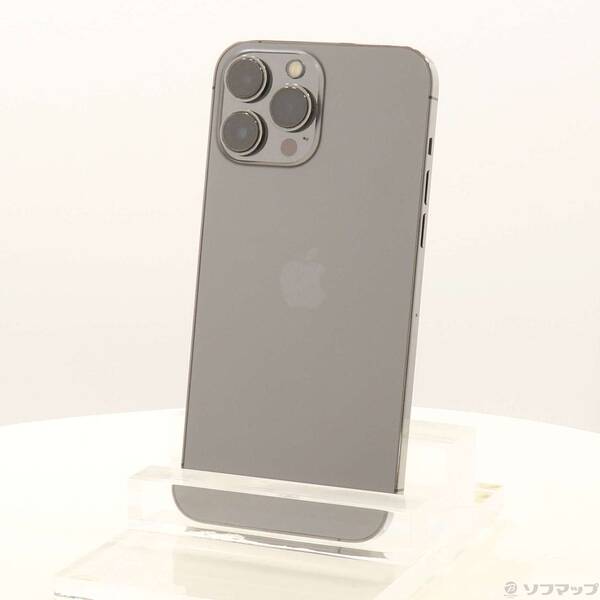 【中古】Apple(アップル) iPhone13 Pro Max 128GB グラファイト MLJ43J／A SIMフリー 【348-ud】