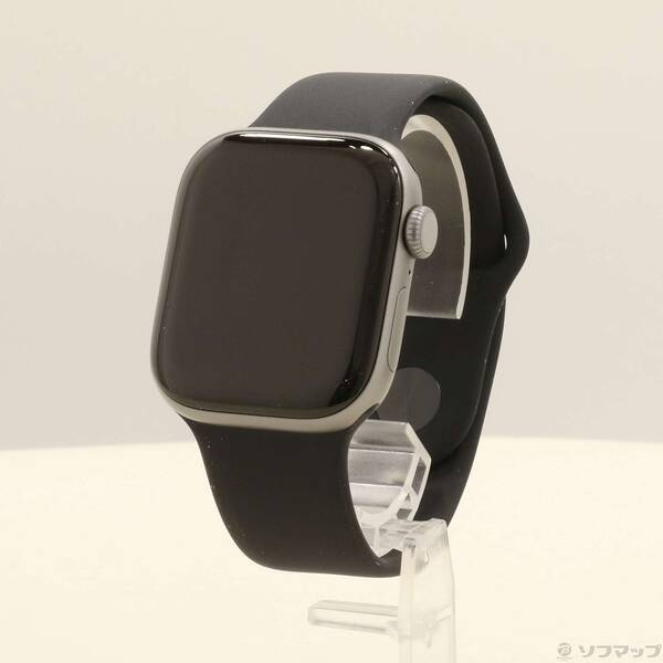 【中古】Apple(アップル) Apple Watch Series 11 GPS 42mm スペースグレイアルミニウムケース ブラックスポーツバンド 【368-ud】