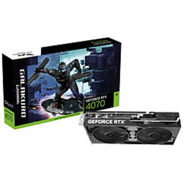 【中古】KuroutoShikou(老練家目標にする) GG-RTX4070-E12GB／DF 【262-ud】
