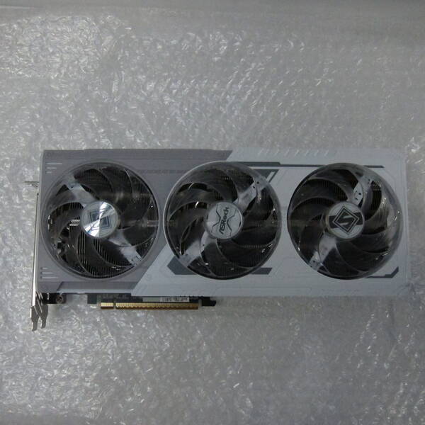 【中古】ASRock(アスロック) ASRock Radeon RX 9070 XT Steel Legend 16G 白いこと RX9070XT SL 16G 【262-ud】