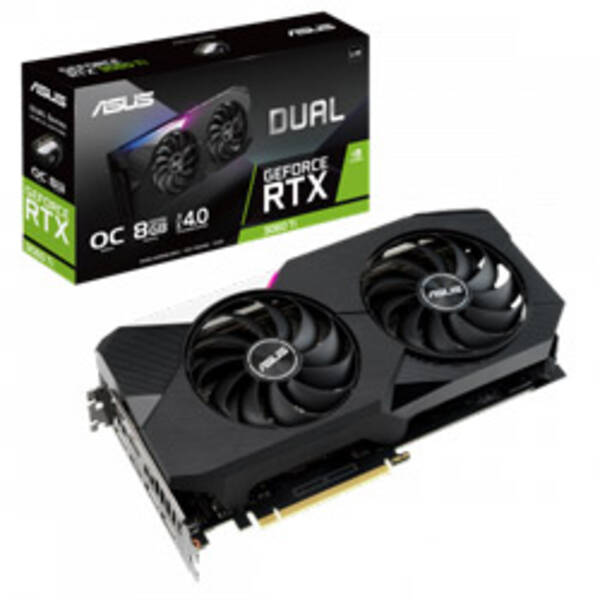 【中古】ASUS(エイスース) DUAL-RTX3060TI-O8G-V2 【262-ud】