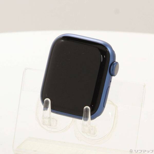 【中古】Apple(アップル) Apple Watch Series 7 GPS 41粍 ブルーアルミニウムケース ダンス楽隊絶無 【251-ud】