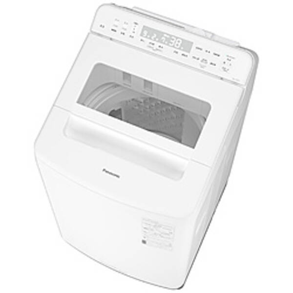【中古】Panasonic(パナソニック) 〔中古品〕 全自動洗濯機 Jコンセプト／JFAシリーズ ホワイト NA-JFA8K2-W ［洗濯8.0kg ／乾燥機能無 ／上開き］ 【258-ud】