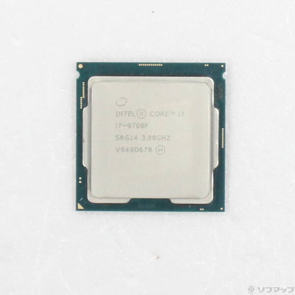 【中古】intel(インテル) Core i7 9700F 〔3GHz／LGA 1151〕 【377-ud】