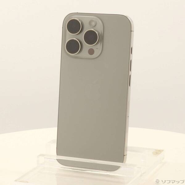 【中古】Apple(アップル) iPhone16 Pro 256GB ナチュラルチタニウム MYN33J／A SIMフリー 【262-ud】｜ソフマップ中古専門店