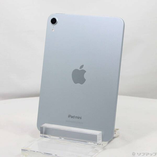 【中古】Apple(アップル) iPad mini(A17 Pro) 128GB ブルー MXN73J／A Wi-Fi 【196-ud】