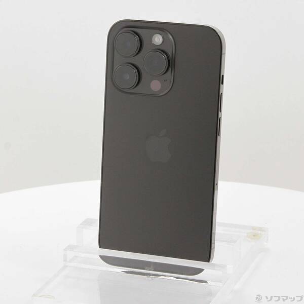 【中古】Apple(アップル) iPhone14 Pro 128GB スペースブラック MPXU3J／A SIMフリー 【297-ud】