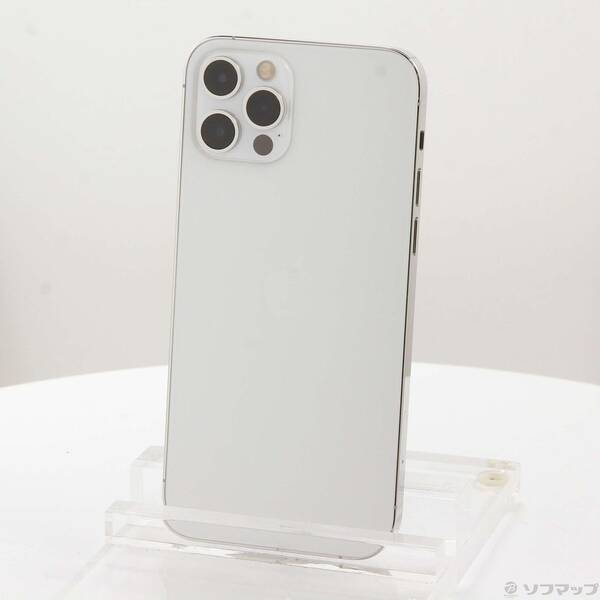 【中古】Apple(アップル) iPhone12 Pro 512GB シルバー MGMG3J／A SIMフリー 【349-ud】