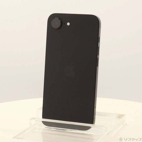 【中古】Apple(アップル) iPhone16e 128GB ブラック MD1Q4J／A SIMフリー 【262-ud】