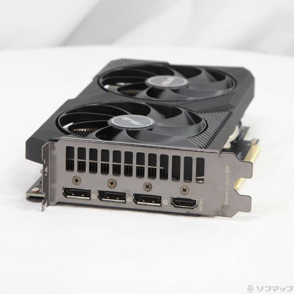 【中古】ASUS(エイスース) DUAL-RTX3060TI-O8G-MINI-V2 【297-ud】
