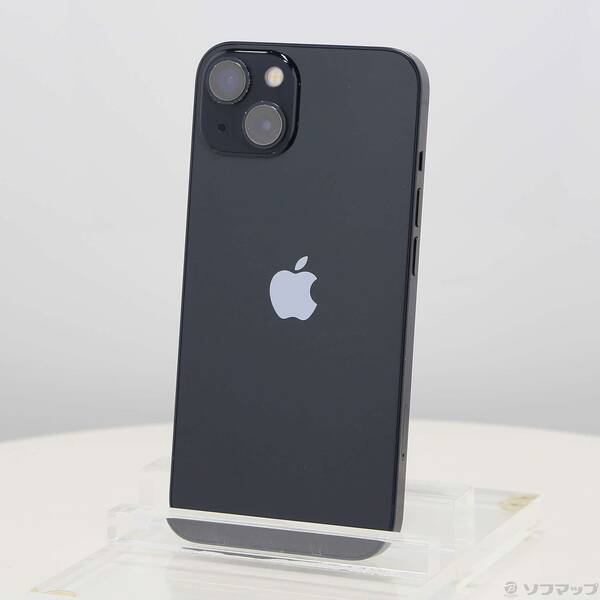 【中古】Apple(アップル) iPhone13 128GB ミッドナイト MLNC3J／A SIMフリー 【349-ud】