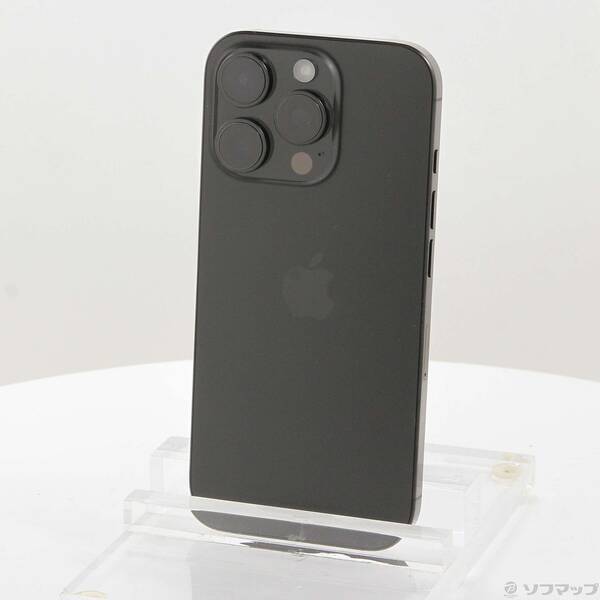 【中古】Apple(アップル) iPhone16 Pro 512GB ブラックチタニウム MYN43J／A SIMフリー 【262-ud】