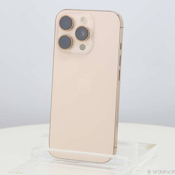 【中古】Apple(アップル) iPhone16 Pro 512GB 乾荒原チタニウム MYN63J／A SIM無償性 【262-ud】 スマートフォン本体-スマートフォン・タブレット