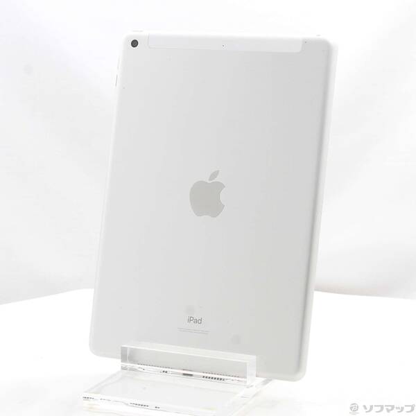 【中古】Apple(アップル) iPad 第9世代 64GB シルバー MK493J／A auロック解除SIMフリー 【377-ud】