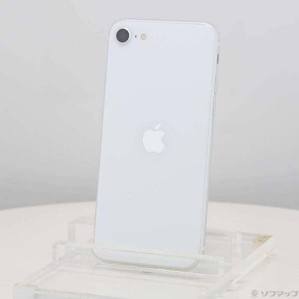 【中古】Apple(アップル) iPhone SE 第2世代 128GB ホワイト MHGU3J／A SIMフリー 【276-ud】