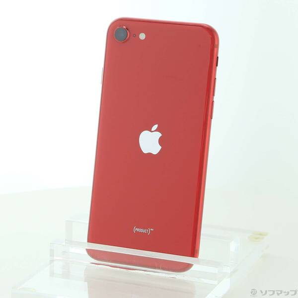 【中古】Apple(アップル) iPhone SE 第2世代 128GB プロダクトレッド MHGV3J／A SIMフリー 【262-ud】