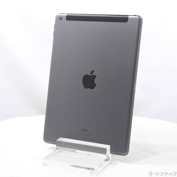 【中古】Apple(アップル) iPad 第9時人 64GB あき場所薄墨色 MK473J／A au鍵を掛ける取りけすSIM無償性 【377-ud】