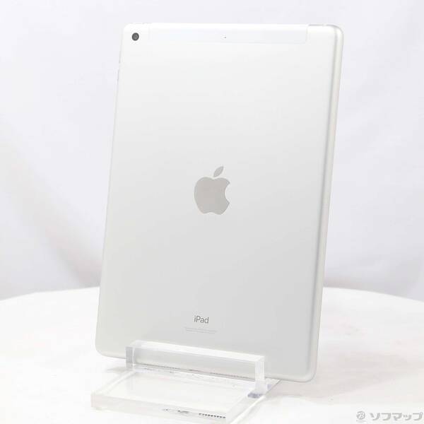 【中古】Apple(アップル) iPad 第8世代 32GB シルバー MYMJ2J／A SIMフリー 【377-ud】