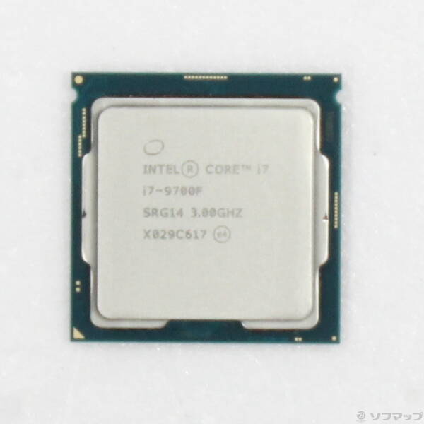 【中古】intel(インテル) Core i7 9700F 〔3GHz／LGA 1151〕 【297-ud】