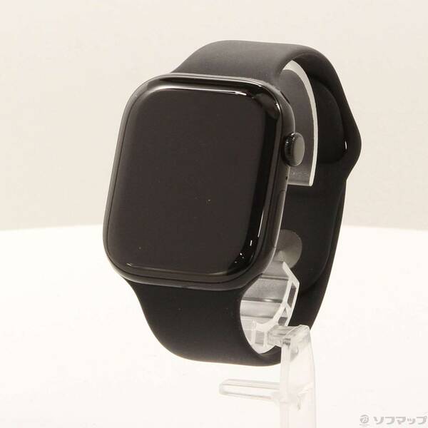 【中古】Apple(アップル) Apple Watch Series 11 GPS 46mm ジェットブラックアルミニウムケース ブラックスポーツバンド 【262-ud】
