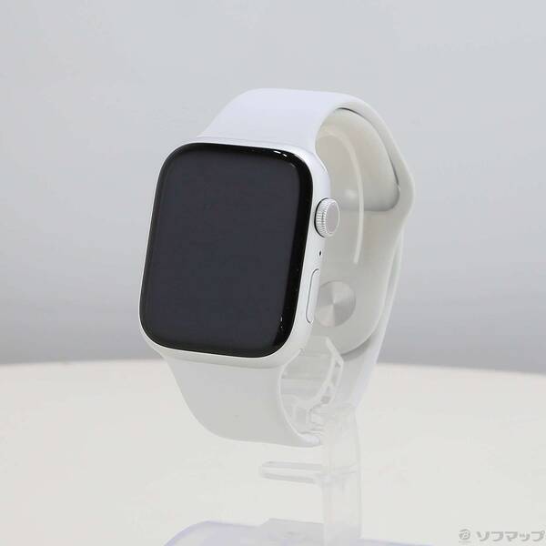 【中古】Apple(アップル) Apple Watch Series 8 GPS 45mm シルバーアルミニウムケース ホワイトスポーツバンド 【262-ud】 23,414円