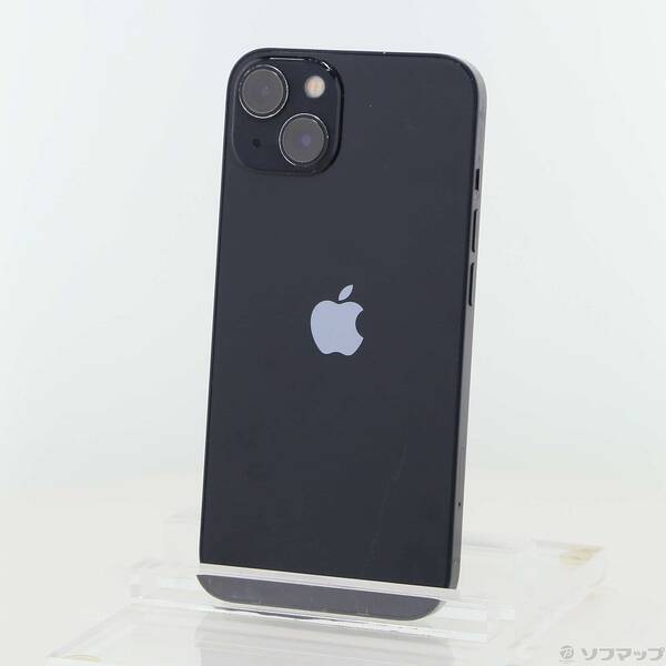 【中古】Apple(アップル) iPhone13 256GB ミッドナイト MLNH3J／A SIMフリー 【377-ud】