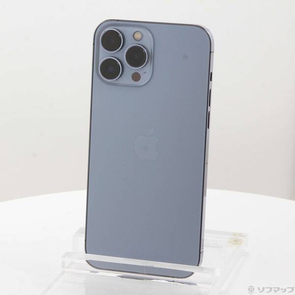 【中古】Apple(アップル) iPhone13 Pro Max 128GB シエラブルー MLJ73J／A SIMフリー 【262-ud】 53,159円