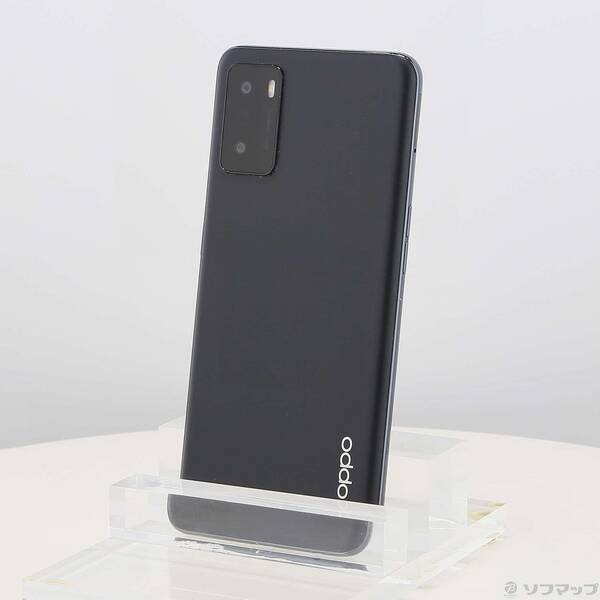 【中古】OPPO(オッポ) OPPO A55s 5G 64GB ブラック CPH2309 SIMフリー 【352-ud】