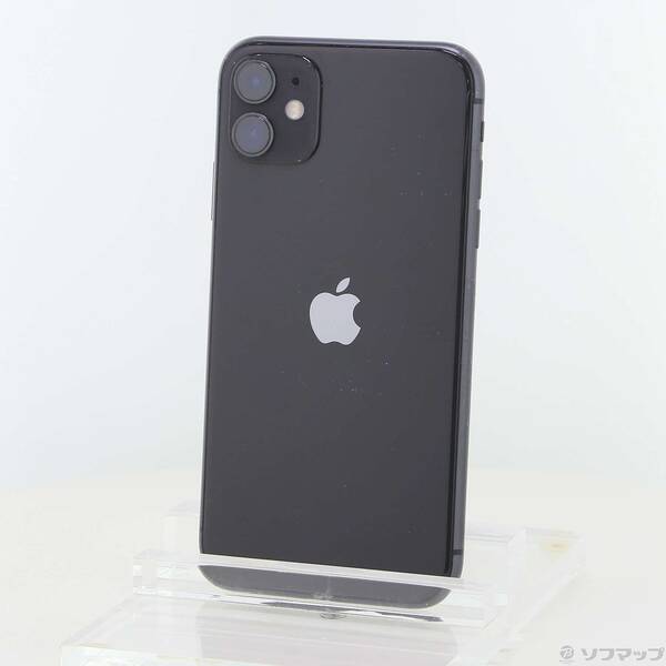 【中古】Apple(アップル) iPhone11 128GB ブラック NWM02J/A SIMフリー 【349-ud】