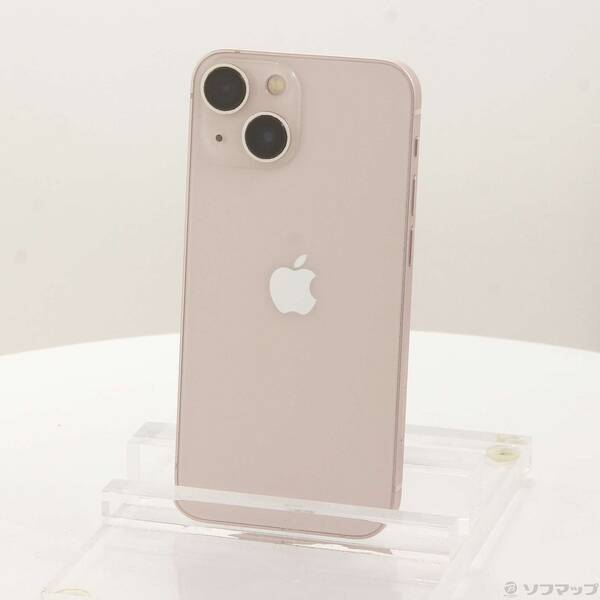 【中古】Apple(アップル) iPhone13 mini 128GB ピンク MLJF3J／A SIMフリー 【262-ud】