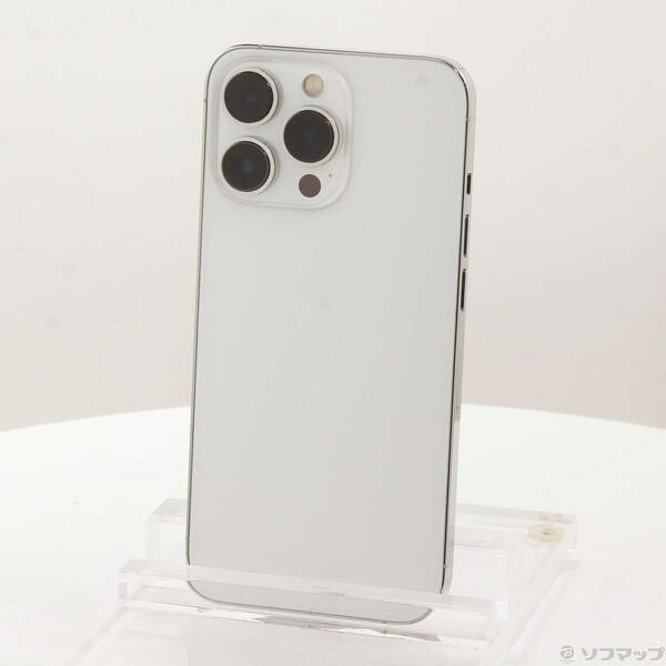 【中古】Apple(アップル) iPhone13 Pro 256GB シルバー MLUP3J／A SIMフリー 【262-ud】