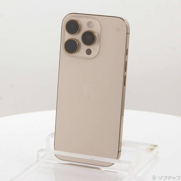 【中古】Apple(アップル) iPhone16 Pro 256GB デザートチタニウム MYN23J／A SIMフリー 【262-ud】