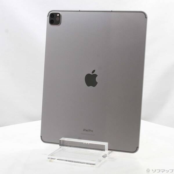 【中古】Apple(アップル) iPad Pro 12.9インチ 第6世代 512GB スペースグレイ MP223J／A SIMフリー 【368-ud】