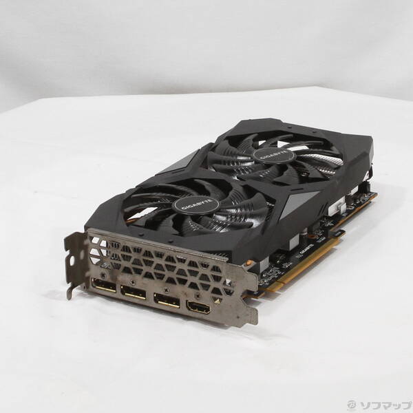 【中古】GIGABYTE(ギガバイト) Radeon RX 5600 XT WINDFORCE OC 6G GV-R56XTWF2OC-6GD 【297-ud】