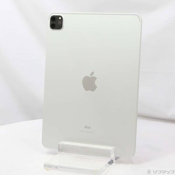 【中古】Apple(アップル) iPad Pro 11インチ 第2世代 256GB シルバー MXDD2J／A Wi-Fi 【377-ud】