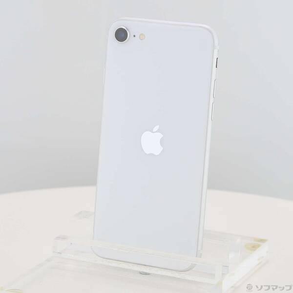 【中古】Apple(アップル) iPhone SE 第2時人 128GB 白いこと MXD12J／A SIM無償性 【269-ud】