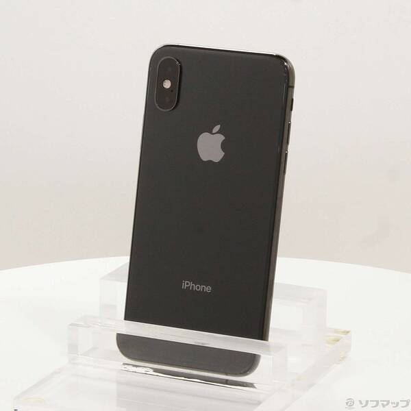 【中古】Apple(アップル) iPhoneXS 64GB スペースグレイ MTAW2J／A SIMフリー 【269-ud】
