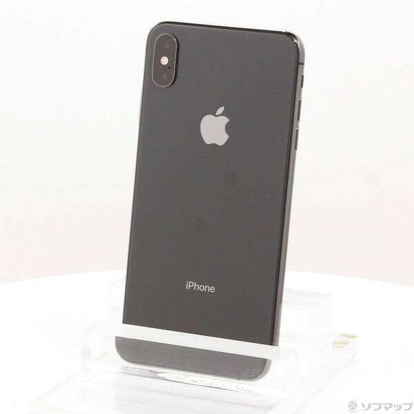 中古】SoftBank iPhoneXS Max 256GB スペースグレイ MT6U2J／A