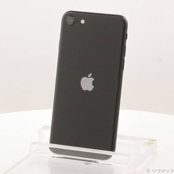 【中古】Apple(アップル) iPhone SE 第2世代 128GB ブラック MHGT3J／A SIMフリー 【305-ud】