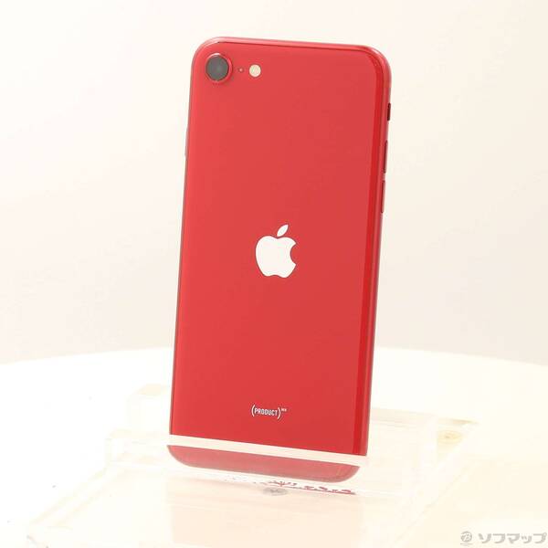 【中古】SoftBank iPhone SE 第2世代 64GB プロダクトレッド MHGR3J／A SoftBank 【258-ud】