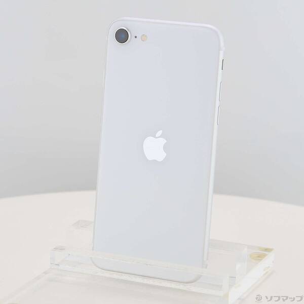 【中古】Apple(アップル) iPhone SE 第2世代 256GB ホワイト MXVU2J／A SIMフリー 【371-ud】