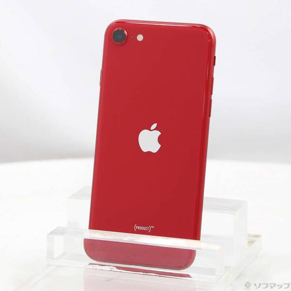 【中古】Apple(アップル) iPhone SE 第2世代 64GB プロダクトレッド MHGR3J／A SIMフリー 【262-ud】