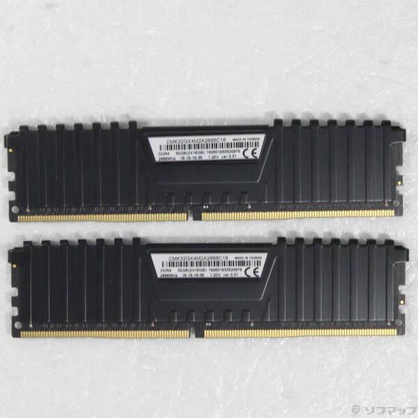 【中古】CORSAIR CMK32GX4M2A2666C16 【262-ud】